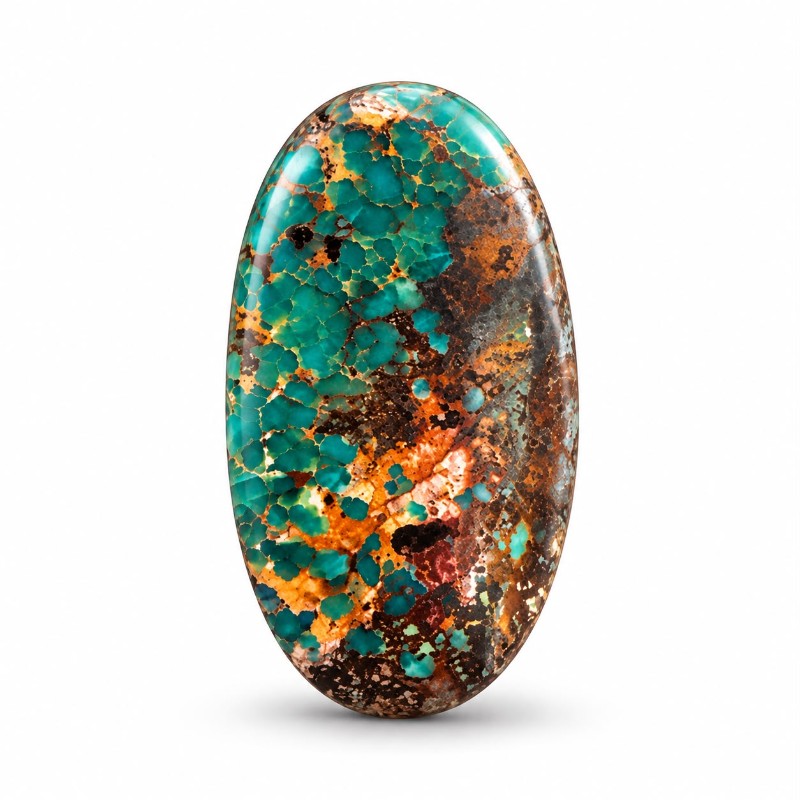 Natural Feroza Turquoise 24.65 Ct