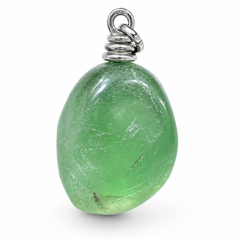 Natural Fluorite pendant for woman aa