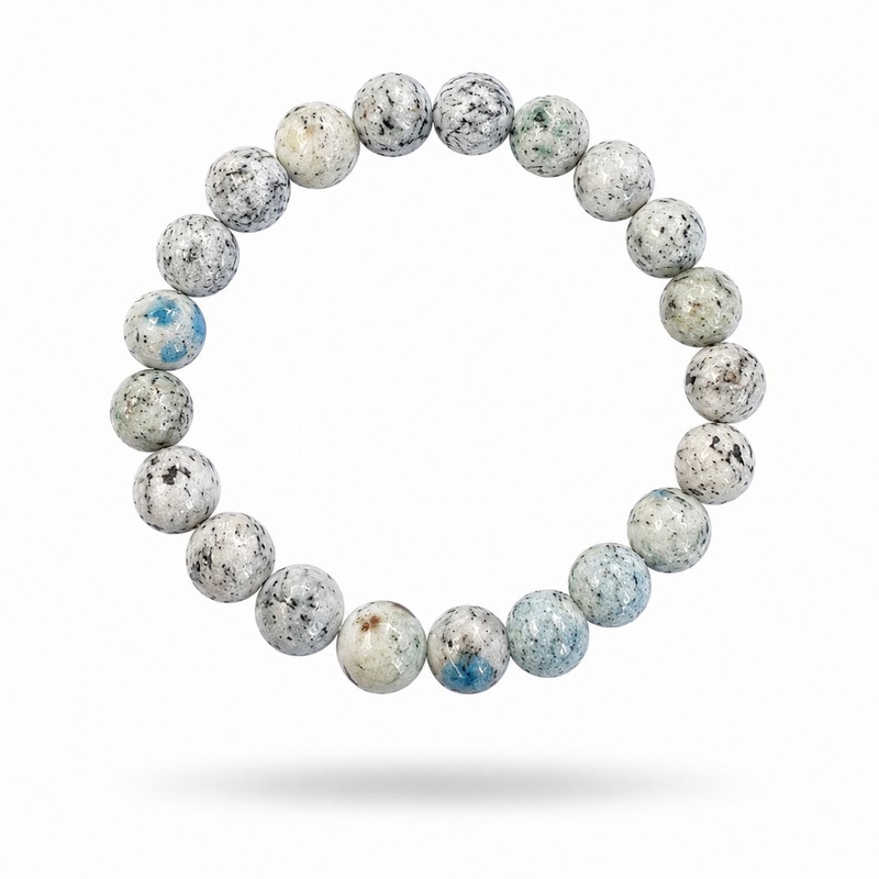K2 Stone Bracelet – Natural Blue K2 Stone Beaded Jewelry
