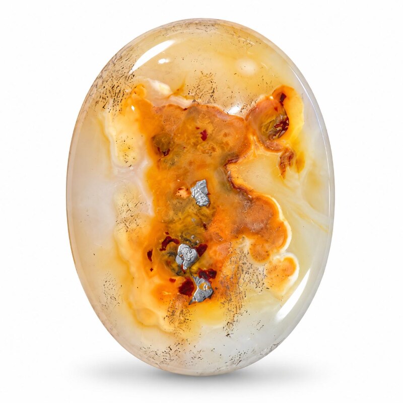 Banded Agate Aqeeq 31 Ct Natural Gemstone