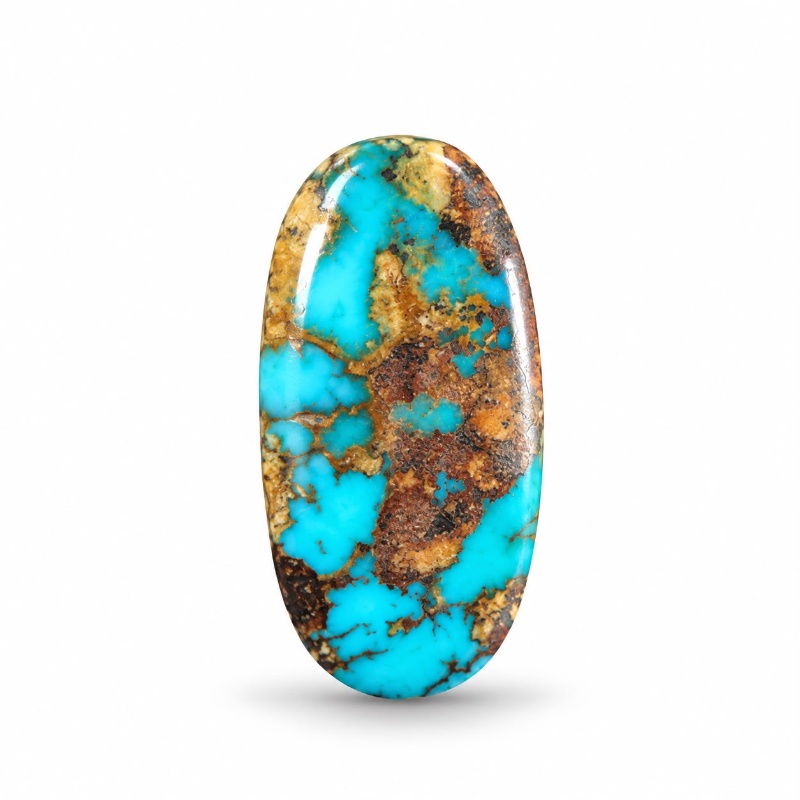 Natural Turquoise Gemstone Feroza 8Ct