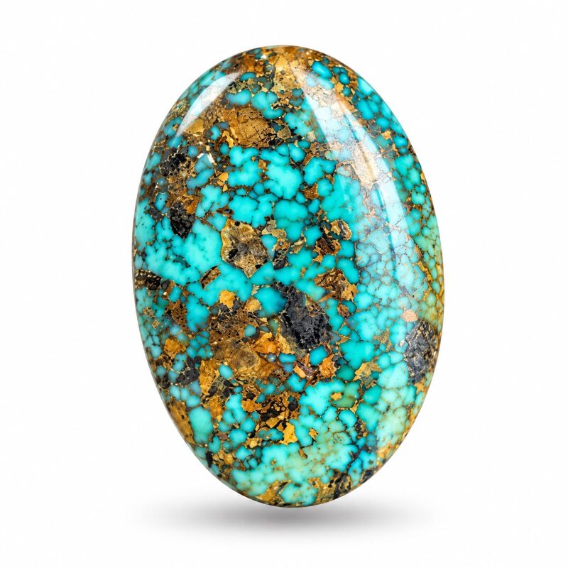 Feroza Turquoise 61Ct Natural Nishapur Feroza