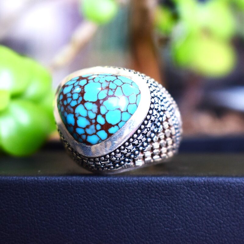 Turquoise Feroza Ring.ari