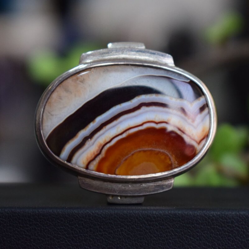 Sulaimani Agate aqeeq Ring1