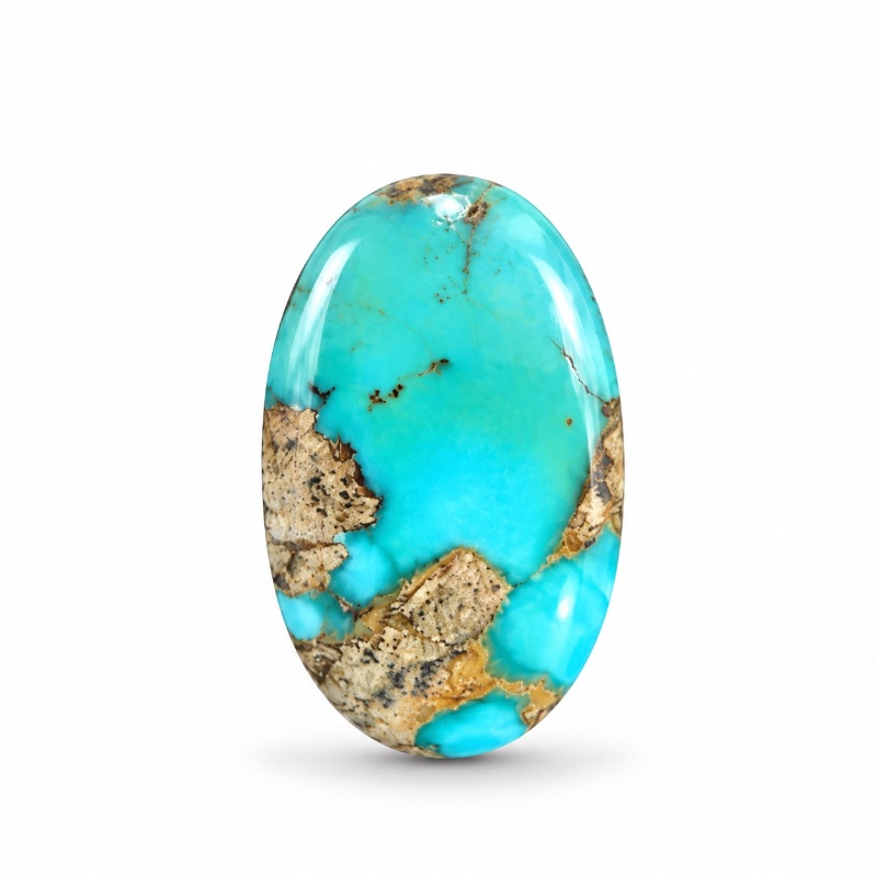 Natural Feroza Turquoise 11.50 Ct