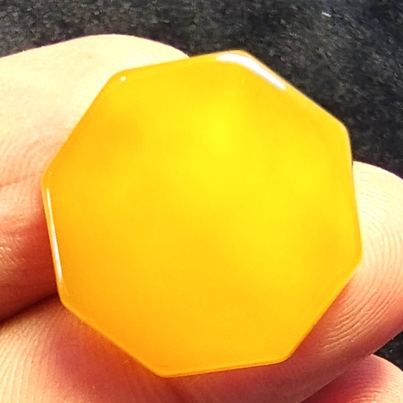 Natural Yellow AgateZard aqeeqSharaf al-Shams 20Ct1