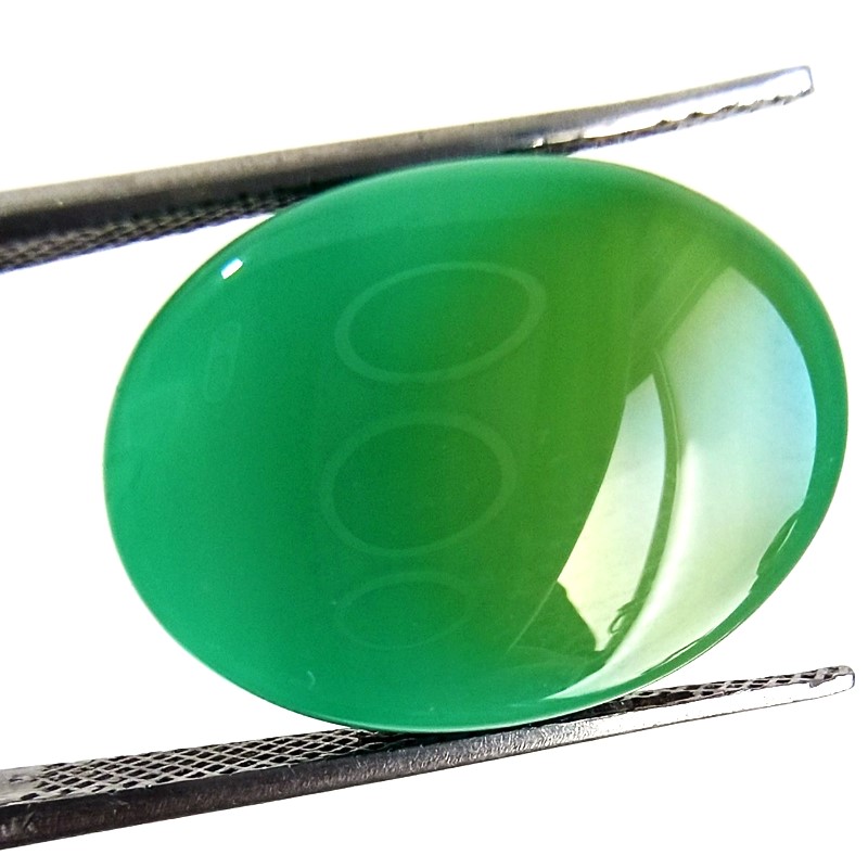 Natural Green Agate Aqeeq2