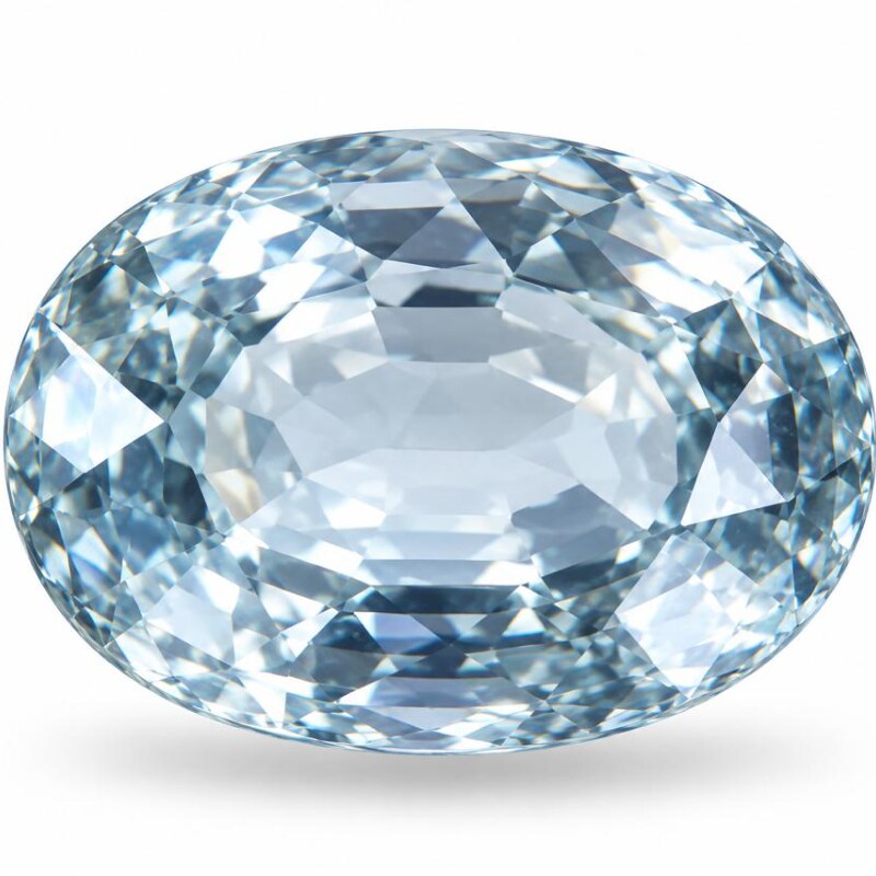 Natural Aquamarine gemstone 3.55Ct