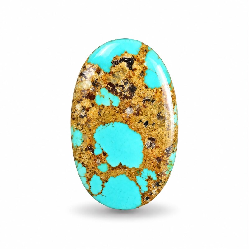 Natural Turquoise Gemstone Feroza 15Ct